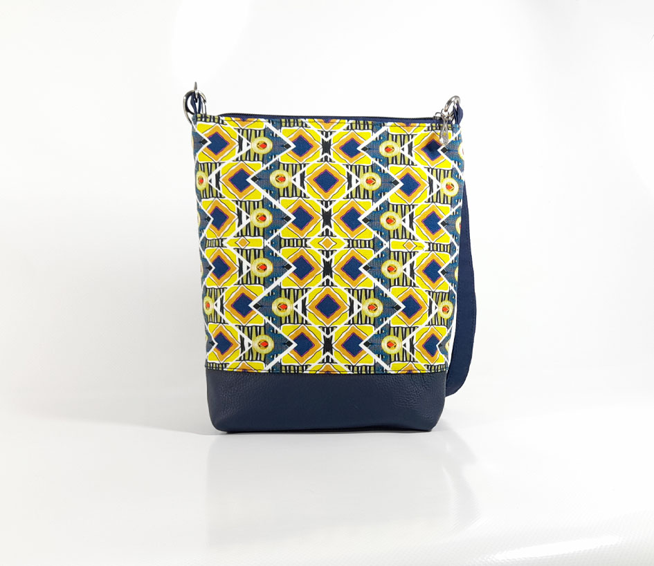 Medium Crossbody bag in Praise-Yellow – Ndieh's Designs